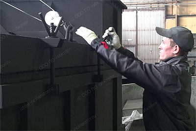 Подготовка оборудования к транспортировке при доставке заказчику 